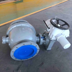 電動(dòng)球閥PQ940-16 DN300（偏心半球閥型號）